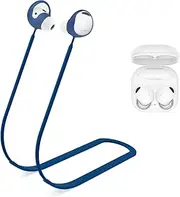 WOFRO Anti-Lost Strap for Galaxy Buds 2 Pro Earbuds, Sports Soft Silicone Lanyard Accessories Compatible with Samsung Galaxy Buds 2 Pro True Wireless Bluetooth Earbuds Neck Rope (Blue)