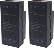 2PCS 7.4V 1050mAh 2S Lithium Battery for MJX H16 H16P H16E H16H H16DR H16SC H16BM 16027 14301 JC16EP RCM029 HP161 HB17 RC Speed Car Competitive Racing Electric High Speed Model Car Battery