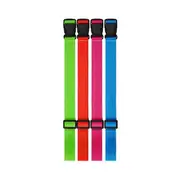 4Pcs Beach Towel Clips Bands Windproof Elastic Towel Bands Stretch Chair Bands Towel Holder for Vac As Shown