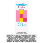 Hamilton Toddler Sunscreen Roll - On SPF 50+ - 50ml