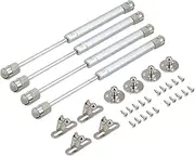 4 Pack 100N/22.5lb Gas Strut Lift Support Gas Spring Lid Support Gas Shocks, Hydraulic Support Cabinet Hinge for Cabinet Door, Storage Box