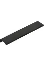 Emtek 87140US19 Edge 10 Inch Center to Center Finger Cabinet Pull - Flat Black