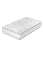 [Living Today] Memory Foam Mattress Topper With Bamboo Cover Single 6cm in White