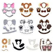 Halloween Elephant Monkey Dog Cats Costume Accessories for Children Cosplay
