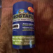 FrogTape Pro Painter's Tape with PaintBlock 1.41 in x 60 yd per Roll (6 Rolls)