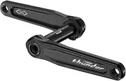 Bike Crankset, 165/170mm GXP Road Bike Hollow Integrated Crank Arm Set 7075-T6 Aluminum Alloy Left Right Bicycle Crank Arms