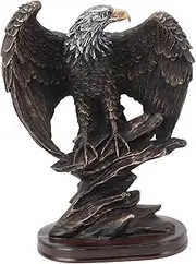 Vintage Ornaments Large Eagle Home Decor 30. 0×23. 0×16. 0 Eagle Statue Resin Vivid Ingenious Decorative Vintage Eagle Figurine for Office Large Eagle Home Decor Eagle