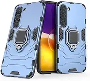 [FORZARMOR] Hybrid Case for Samsung Galaxy A25 5G (6.5''), Armor Rugged Cell Phone Cover, Galaxy A25 5G Case with Metal Ring Kickstand Shockproof Military Grade (for Galaxy A25, Blue)