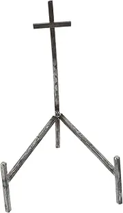 MUCKLILY Iron Plate Rack Iron Display Stand Plate Display Riser Album Card Stand Saucers Draining Hanger Plate Holder Rack Plate Stand Displaying Stand Metal 15c Decorative Plates