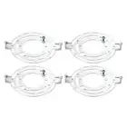 4set 125mm (4.92") Universal Light Fixture Mounting Bracket Kit Light Crossbar