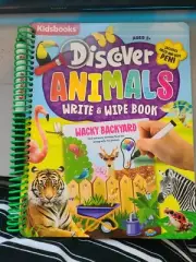 Discover Animals Write & Wipe Book
