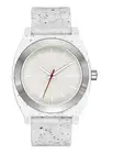 NIXON THE TIME TELLER Unisex Stylish Watch Analog Wristwatch Vanilla Speckle