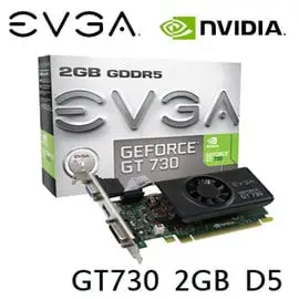 【強越電腦】EVGA 艾維克 GT730 / gt730 2GB GDDR5 顯示卡