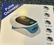 Finger Tip Pulse Oximeter Meter Blood Oxygen Saturation Heart Rate Monitor Spo2