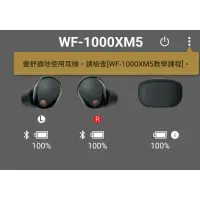 在飛比找蝦皮購物優惠-【補配件，現貨服務】索尼原廠 SONY WF-1000XM5