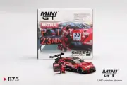 Mini GT 1:64 Nissan GT-R NISMO #23 SUPER GT SERIES Suzuka winner & Figure Model