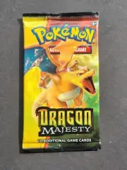 Pokemon DRAGON MAJESTY BOOSTER PACK - FACTORY SEALED - CHARIZARD