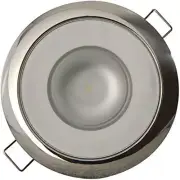 Mirage SS Polished Bezel Exterior and Interior Flush Mount LED down Light
