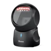 Barcode Scanner, QR 2D Hands-Free Omnidirectional Automatic Sensing Scanning ...