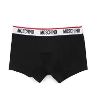 在飛比找Yahoo!奇摩拍賣優惠-Moschino 莫斯奇諾 潮牌男士3件裝舒適平角褲四角內褲