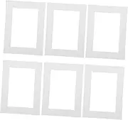Anneome 30pcs Picture Mat Board Pre-Cut Frame Mats Photo Display Mat Photo Board Mat Picture Backing Board Set