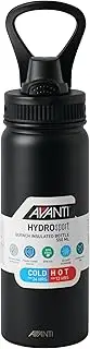 Avanti HydroSport Quench Insulated Water Bottle, 550ml, Black