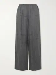 [TOTEME] TOTEME - Embroidered Lenzing™ Modal-flannel Pants - Gray - DK36 DK 36 Gray