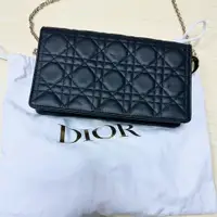 在飛比找PopChill優惠-[二手] Dior  LADY DIOR POUCH Bla