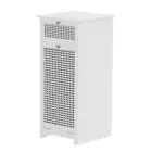 Laundry Hamper Cabinet Bathroom Storage White Rattan Clothes Basket Artiss