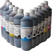 1000ml Water-Based Dye Refill Ink - Compatible with Epson SureColor P6000 P8000(PK(Dye) 1000ml)