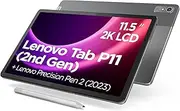 Lenovo Tab P11 (2nd Gen) Tablet | 11.5 Inch 2K Touch Display | MediaTek Helio G99 | 4GB RAM | 128GB Memory | Android 13 | Grey | Includes Lenovo Precision Pen 2