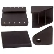 Steel Log Splitting Wedge Splitter Sliding Slide Cylinder Mount Kit 6 inch Beam