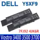 DELL Y5XF9 6芯 高品質 電池 CYDWV vostro V3400 V3500 (9.3折)