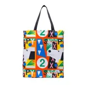 *SALE NINA CHANEL ABNEY PEANUTS SNOOPY LIMITED EDITION ARTIST PRINT TOTE BAG NEW