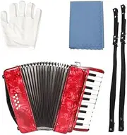 22 Key 8 Bass Piano Accordion, With Adjustable Straps, For Kids Beginners Musical Instrument Lovers Stage Performance