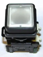 SQUARE D TELEMECANIQUE 9001 D1Y3WSW03M01 Clear Square Push Button Pilot Light