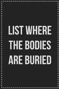 在飛比找博客來優惠-List Where the Bodies Are Buri