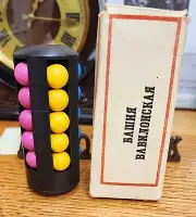 New. Vintage Soviet puzzle game. rubik's cube. Made in USSR. Full set.