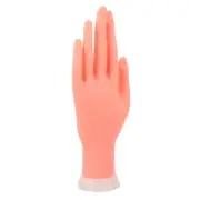 Nail Training Hand Nail Art Mannequin Hand Silicone Fake Hand