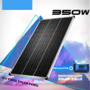 350W Solar Panel Kit 12V Mono Home Caravan Camping Charging 10A Controller USB
