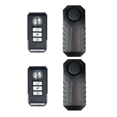 2x Security Wireless Sensor Car Vehicle Burglar Door Window Alarm Alert