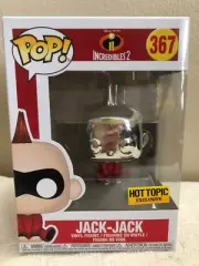Funko Pop! Disney Pixar INCREDIBLES 2 " JACK-JACK " Hot Topic Exclusive NEW