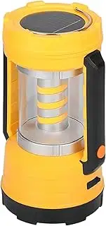 Rechargeable Camping Lantern - Solar Camping Lights | Camping Wind Up Lantern | Type-C Fast-Charging Lamp for Camping | Lightweight LED Light with 2000mAh Rechargeable Battery for Hiking Night Work