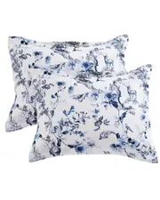 Johnny Was Set Of 2 Luca Linen-Blend Shams