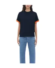 Double plain T-shirt S,XS,L,M Black