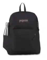 JANSPORT SUPERBREAK, BLACK BACKPACK 100% AUTHENTIC SCHOOL BAG
