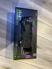 HyperGear 4-in-1 Gaming Kit [Keyboard, Headphones w/Mic & Mouse Pad w/Scroller]