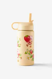 [Cotton On Kids] Cotton On Kids - Strawberry Shortcake Kids Metal Drink Bottle - Lcn ssc strawberry shortcake/lemon squash SOLID LCN SSC STRAWBERRY SHORTCAKE/LEMON SQUASH