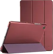 ProCase Smart Case for Galaxy Tab A7 10.4 Inch 2022 2020 (SM-T509 T500 T503 T505 T507), Protective Stand Case Hard Shell Cover for 10.4 Inch Galaxy Tab A7 10.4 -Wine