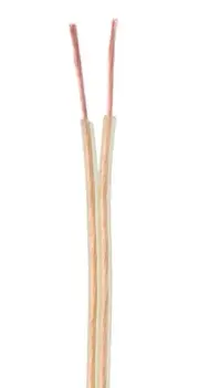 B&P Lamp Clear 250 Ft. Spool, 22/2 Thin Plastic Covered Cord